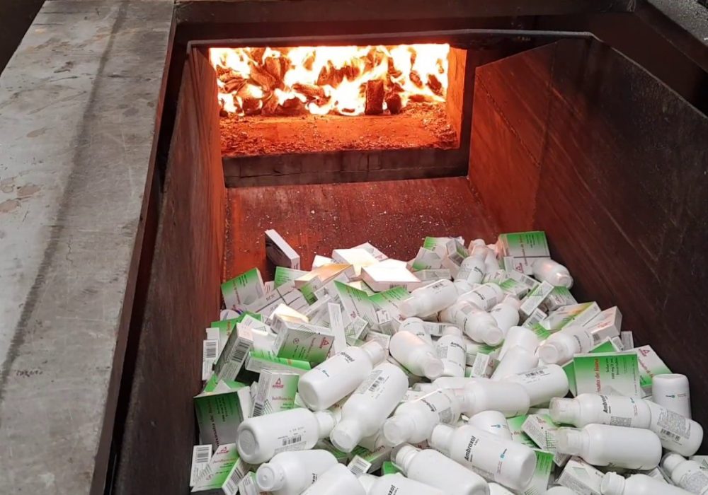 INCINERACIÓN DE PRODUCTOS FARMACÉUTICOS
